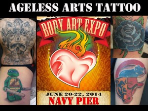 Ageless Arts Tattoo Body Expo