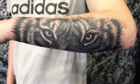 Tiger Tattoo, Arm tattoo
