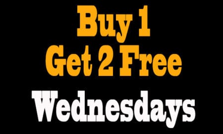 Buy 1 Get 2 Free Wednesday Piercing Special Piercing Prices