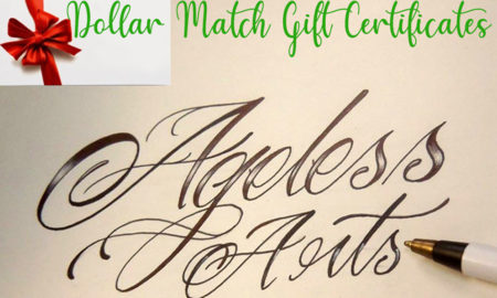 tattoo Dollar for Dollar Match Gift Certificates