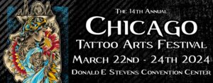 Pancarta del Chicago Tattoo Festival